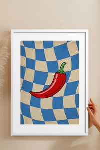 HOMEPACK Ahşap Çerçeveli Tablo Çerçeveli Poster Sanatsal Modern Duvar Dekoru BEK-8361