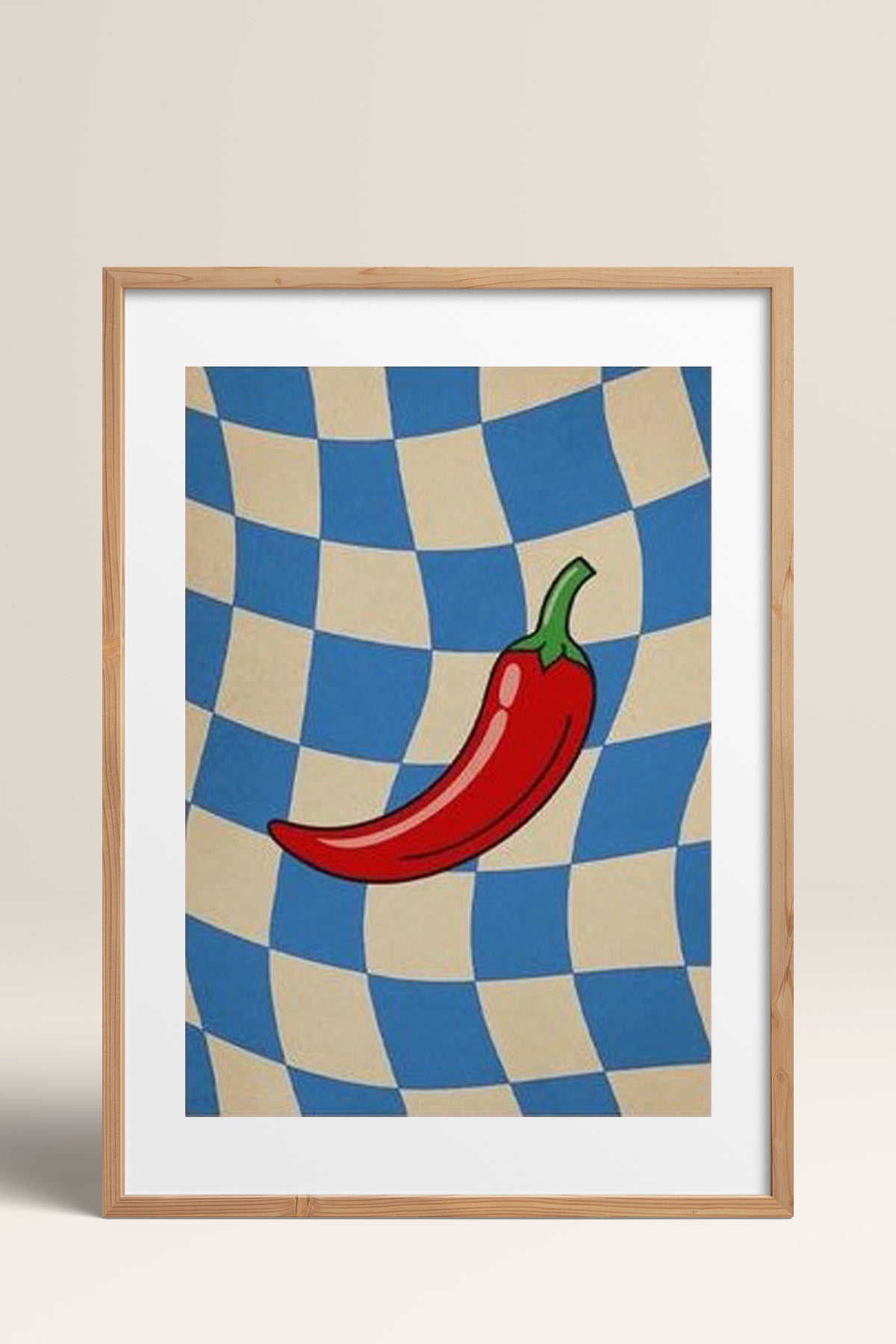 HOMEPACK Ahşap Çerçeveli Tablo Çerçeveli Poster Sanatsal Modern Duvar Dekoru BEK-8361