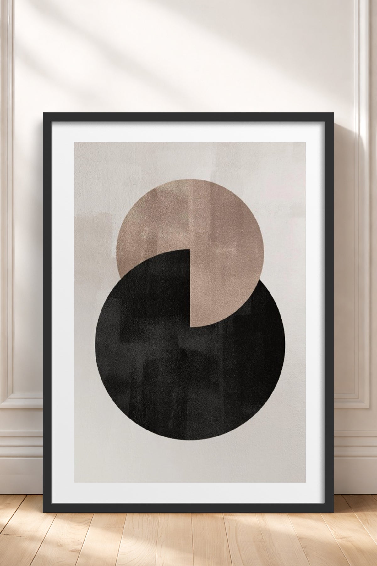 HOMEPACK Ahşap Çerçeveli Tablo Çerçeveli Poster Sanatsal Modern Duvar Dekoru BEK-8365