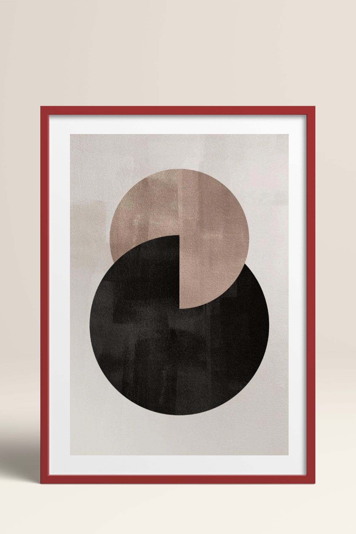 HOMEPACK Ahşap Çerçeveli Tablo Çerçeveli Poster Sanatsal Modern Duvar Dekoru BEK-8365