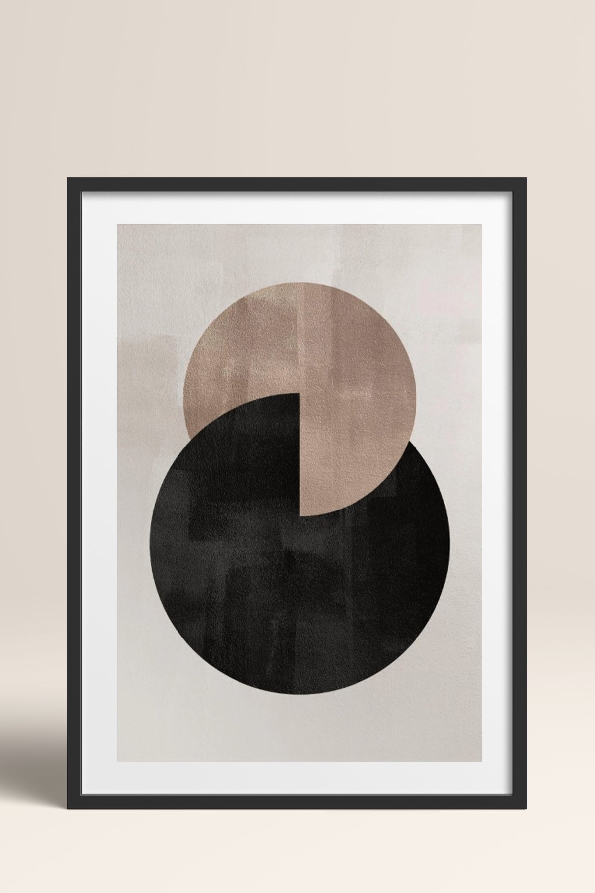 HOMEPACK Ahşap Çerçeveli Tablo Çerçeveli Poster Sanatsal Modern Duvar Dekoru BEK-8365