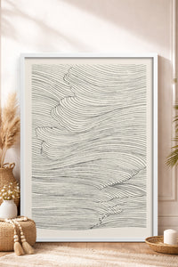 HOMEPACK Ahşap Çerçeveli Tablo Çerçeveli Poster Sanatsal Modern Duvar Dekoru BEK-8367