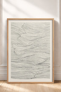 HOMEPACK Ahşap Çerçeveli Tablo Çerçeveli Poster Sanatsal Modern Duvar Dekoru BEK-8367