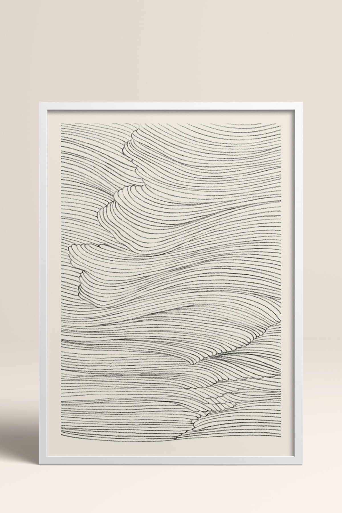 HOMEPACK Ahşap Çerçeveli Tablo Çerçeveli Poster Sanatsal Modern Duvar Dekoru BEK-8367