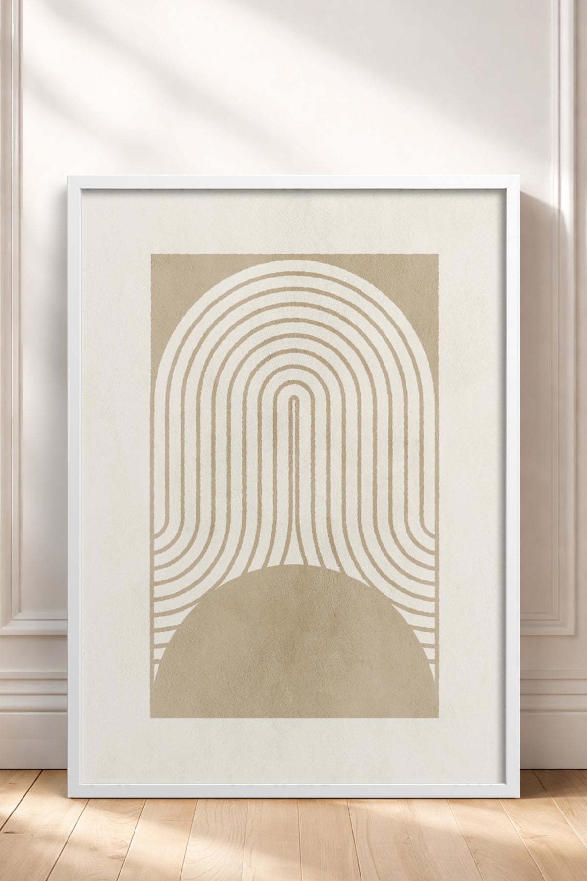 HOMEPACK Ahşap Çerçeveli Tablo Çerçeveli Poster Sanatsal Modern Duvar Dekoru BEK-8368