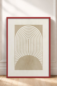 HOMEPACK Ahşap Çerçeveli Tablo Çerçeveli Poster Sanatsal Modern Duvar Dekoru BEK-8368