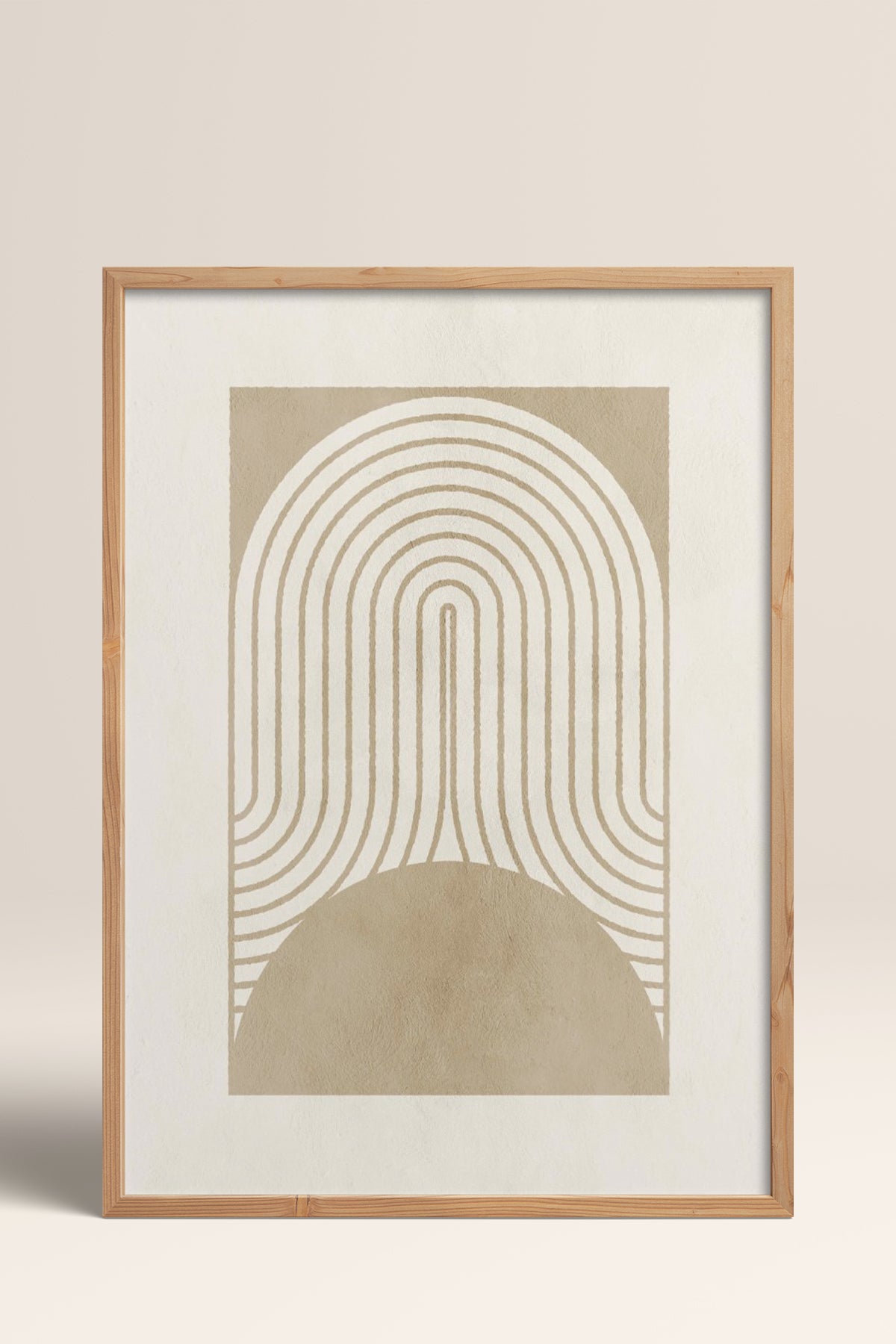 HOMEPACK Ahşap Çerçeveli Tablo Çerçeveli Poster Sanatsal Modern Duvar Dekoru BEK-8368
