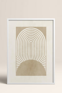 HOMEPACK Ahşap Çerçeveli Tablo Çerçeveli Poster Sanatsal Modern Duvar Dekoru BEK-8368