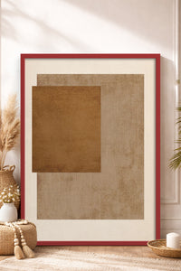 HOMEPACK Ahşap Çerçeveli Tablo Çerçeveli Poster Sanatsal Modern Duvar Dekoru BEK-8369