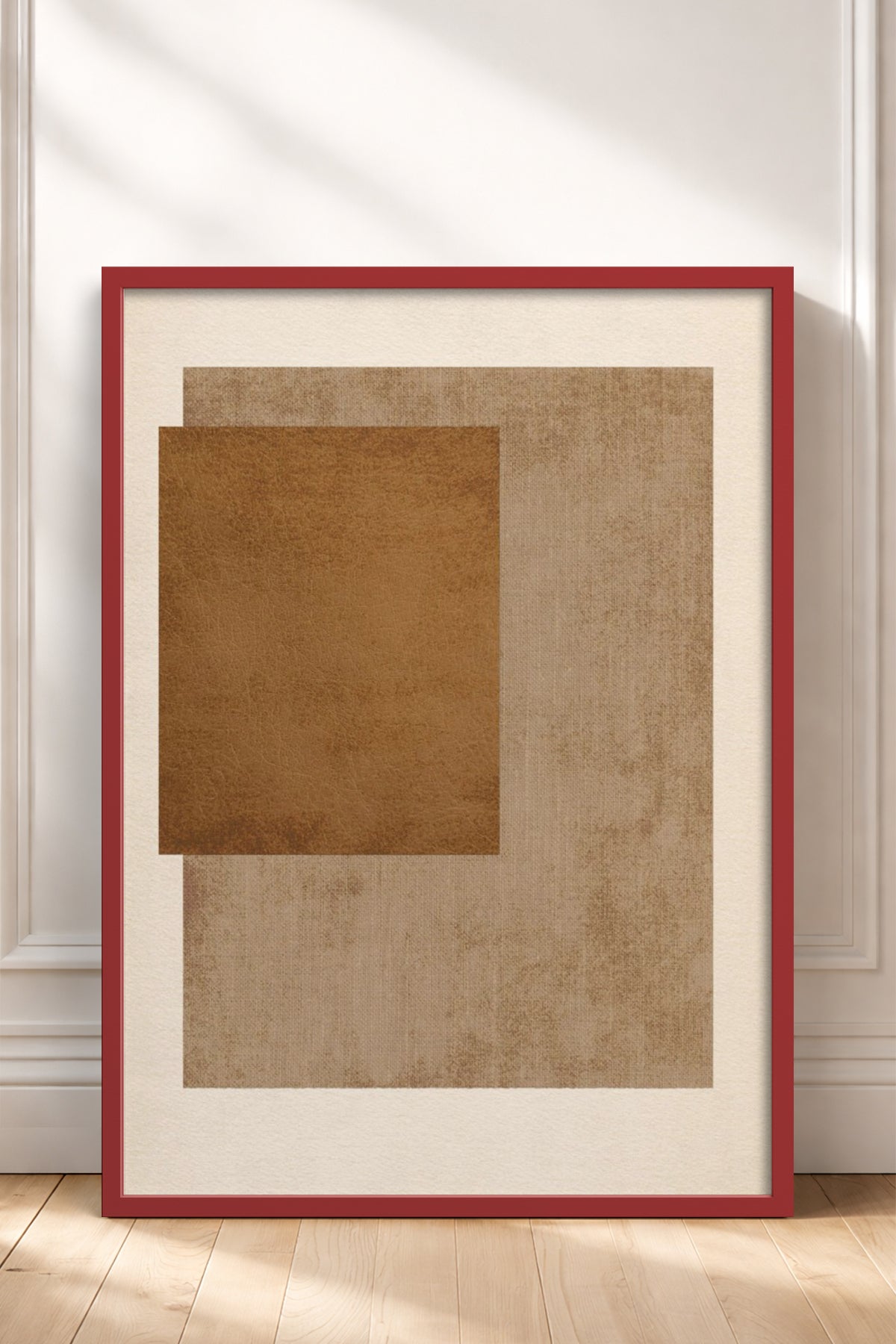 HOMEPACK Ahşap Çerçeveli Tablo Çerçeveli Poster Sanatsal Modern Duvar Dekoru BEK-8369