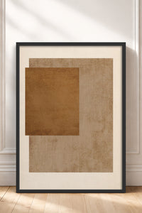 HOMEPACK Ahşap Çerçeveli Tablo Çerçeveli Poster Sanatsal Modern Duvar Dekoru BEK-8369