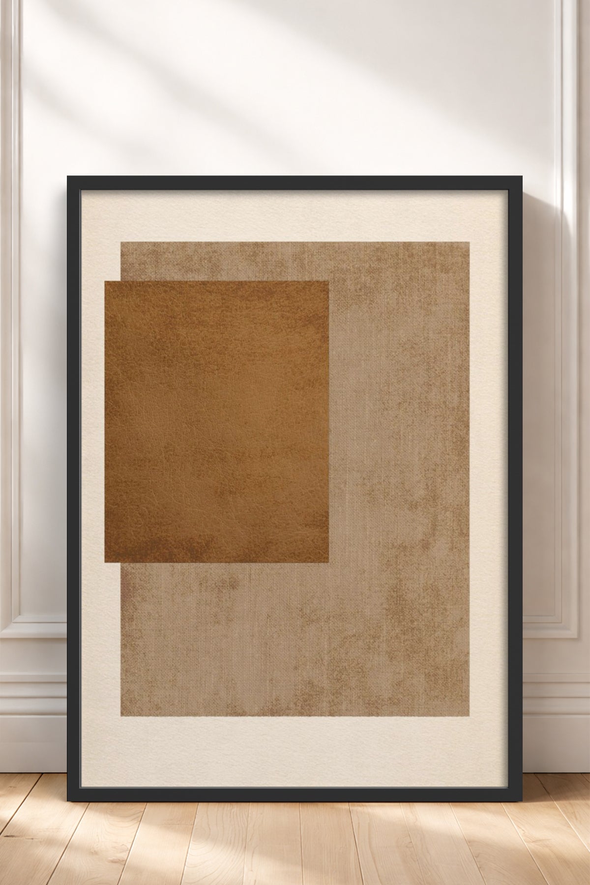 HOMEPACK Ahşap Çerçeveli Tablo Çerçeveli Poster Sanatsal Modern Duvar Dekoru BEK-8369