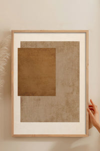 HOMEPACK Ahşap Çerçeveli Tablo Çerçeveli Poster Sanatsal Modern Duvar Dekoru BEK-8369