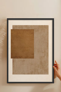 HOMEPACK Ahşap Çerçeveli Tablo Çerçeveli Poster Sanatsal Modern Duvar Dekoru BEK-8369