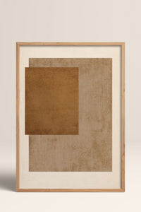 HOMEPACK Ahşap Çerçeveli Tablo Çerçeveli Poster Sanatsal Modern Duvar Dekoru BEK-8369