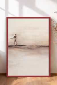 HOMEPACK Ahşap Çerçeveli Tablo Çerçeveli Poster Sanatsal Modern Duvar Dekoru BEK-8370