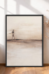 HOMEPACK Ahşap Çerçeveli Tablo Çerçeveli Poster Sanatsal Modern Duvar Dekoru BEK-8370