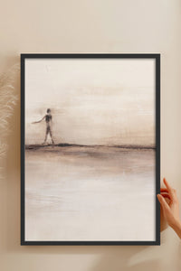 HOMEPACK Ahşap Çerçeveli Tablo Çerçeveli Poster Sanatsal Modern Duvar Dekoru BEK-8370