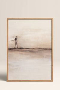 HOMEPACK Ahşap Çerçeveli Tablo Çerçeveli Poster Sanatsal Modern Duvar Dekoru BEK-8370