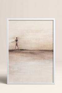 HOMEPACK Ahşap Çerçeveli Tablo Çerçeveli Poster Sanatsal Modern Duvar Dekoru BEK-8370