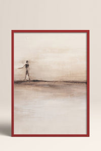 HOMEPACK Ahşap Çerçeveli Tablo Çerçeveli Poster Sanatsal Modern Duvar Dekoru BEK-8370