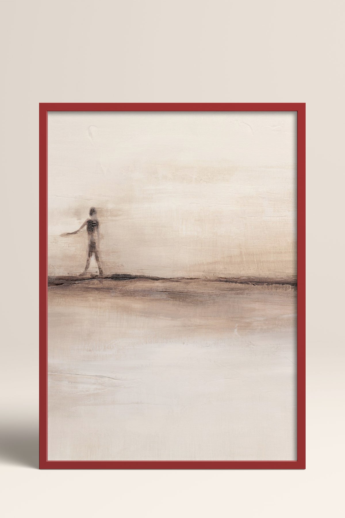 HOMEPACK Ahşap Çerçeveli Tablo Çerçeveli Poster Sanatsal Modern Duvar Dekoru BEK-8370
