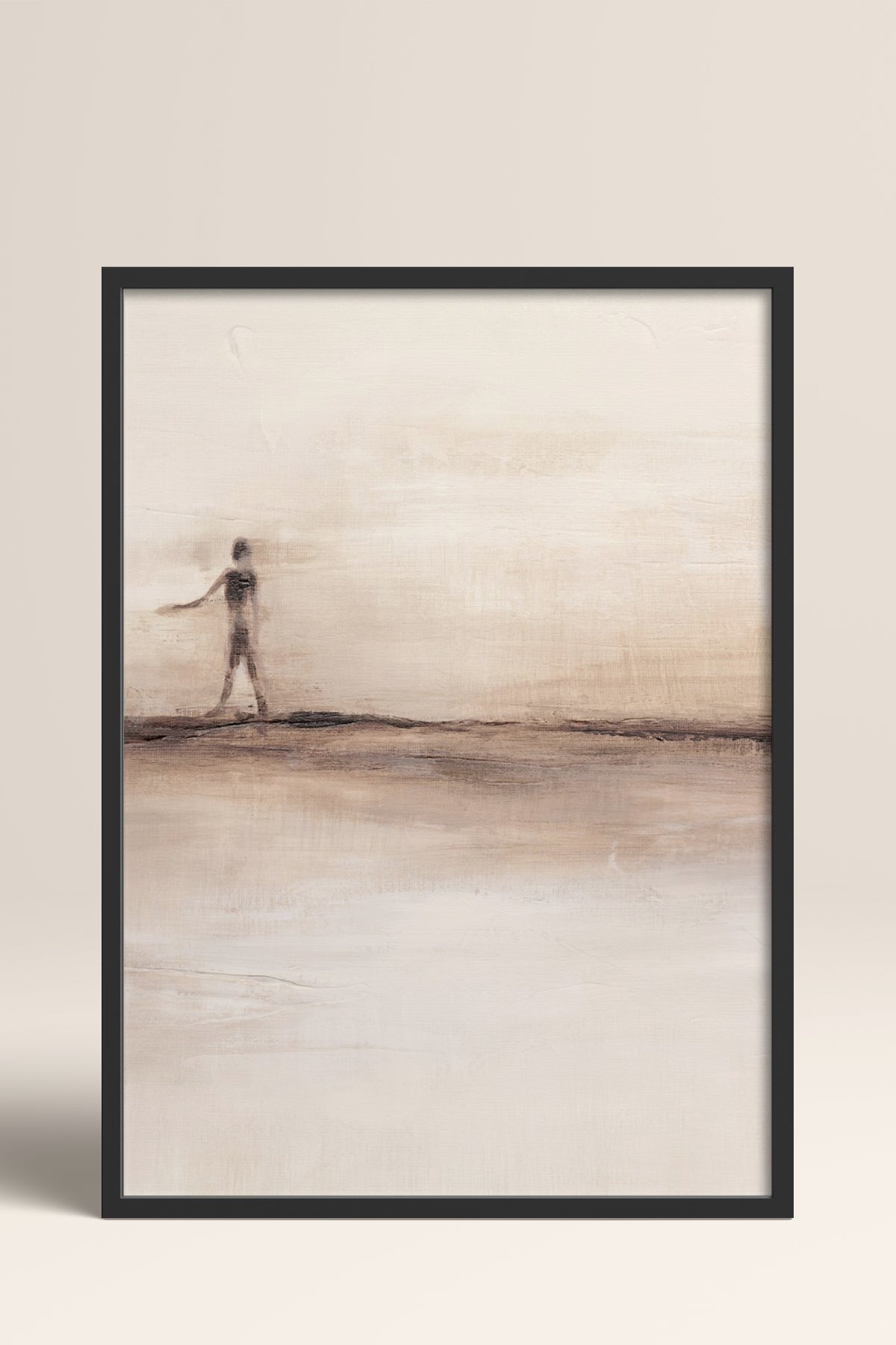 HOMEPACK Ahşap Çerçeveli Tablo Çerçeveli Poster Sanatsal Modern Duvar Dekoru BEK-8370
