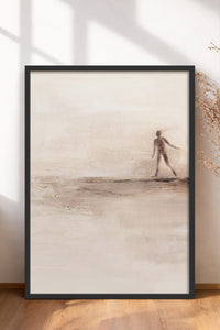 HOMEPACK Ahşap Çerçeveli Tablo Çerçeveli Poster Sanatsal Modern Duvar Dekoru BEK-8371