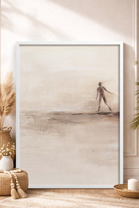 HOMEPACK Ahşap Çerçeveli Tablo Çerçeveli Poster Sanatsal Modern Duvar Dekoru BEK-8371