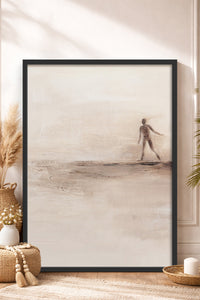 HOMEPACK Ahşap Çerçeveli Tablo Çerçeveli Poster Sanatsal Modern Duvar Dekoru BEK-8371