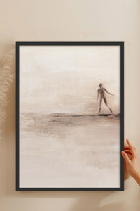 HOMEPACK Ahşap Çerçeveli Tablo Çerçeveli Poster Sanatsal Modern Duvar Dekoru BEK-8371