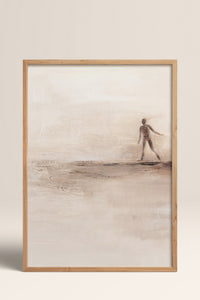 HOMEPACK Ahşap Çerçeveli Tablo Çerçeveli Poster Sanatsal Modern Duvar Dekoru BEK-8371
