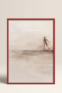 HOMEPACK Ahşap Çerçeveli Tablo Çerçeveli Poster Sanatsal Modern Duvar Dekoru BEK-8371