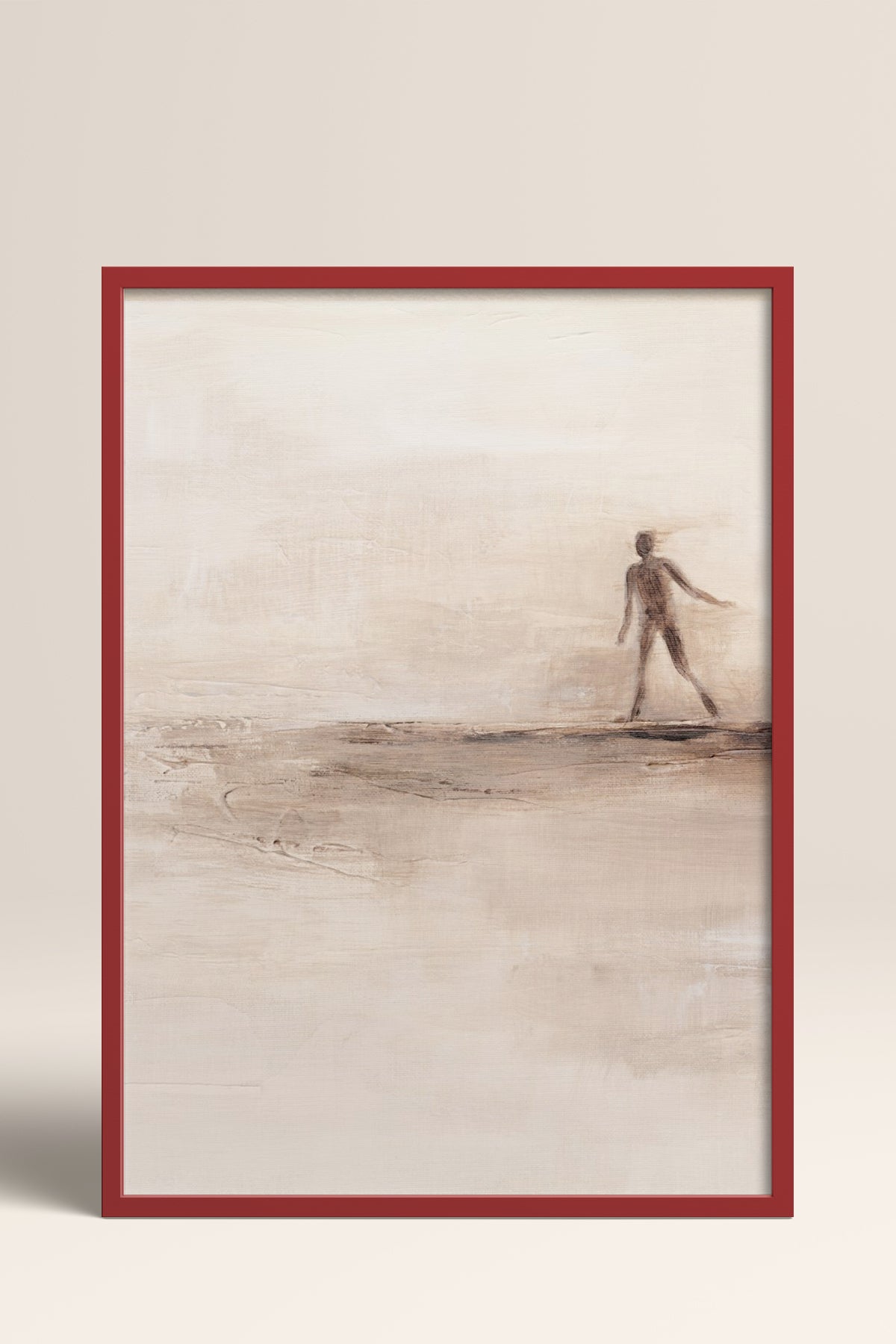 HOMEPACK Ahşap Çerçeveli Tablo Çerçeveli Poster Sanatsal Modern Duvar Dekoru BEK-8371