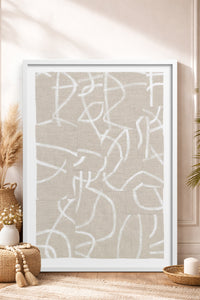 HOMEPACK Ahşap Çerçeveli Tablo Çerçeveli Poster Sanatsal Modern Duvar Dekoru BEK-8373