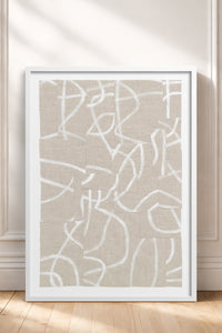 HOMEPACK Ahşap Çerçeveli Tablo Çerçeveli Poster Sanatsal Modern Duvar Dekoru BEK-8373
