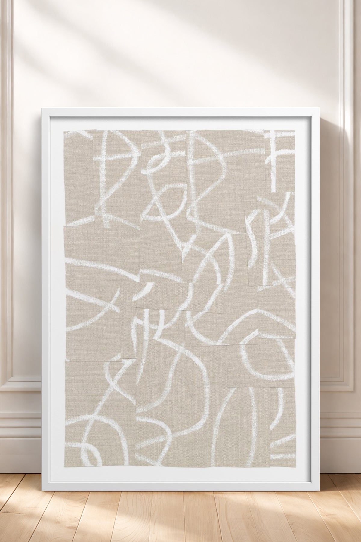 HOMEPACK Ahşap Çerçeveli Tablo Çerçeveli Poster Sanatsal Modern Duvar Dekoru BEK-8373