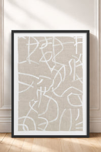 HOMEPACK Ahşap Çerçeveli Tablo Çerçeveli Poster Sanatsal Modern Duvar Dekoru BEK-8373