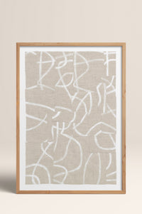 HOMEPACK Ahşap Çerçeveli Tablo Çerçeveli Poster Sanatsal Modern Duvar Dekoru BEK-8373