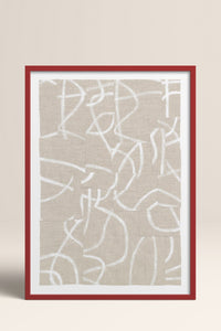 HOMEPACK Ahşap Çerçeveli Tablo Çerçeveli Poster Sanatsal Modern Duvar Dekoru BEK-8373