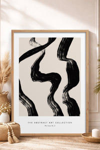 HOMEPACK Ahşap Çerçeveli Tablo Çerçeveli Poster Sanatsal Modern Duvar Dekoru BEK-8374