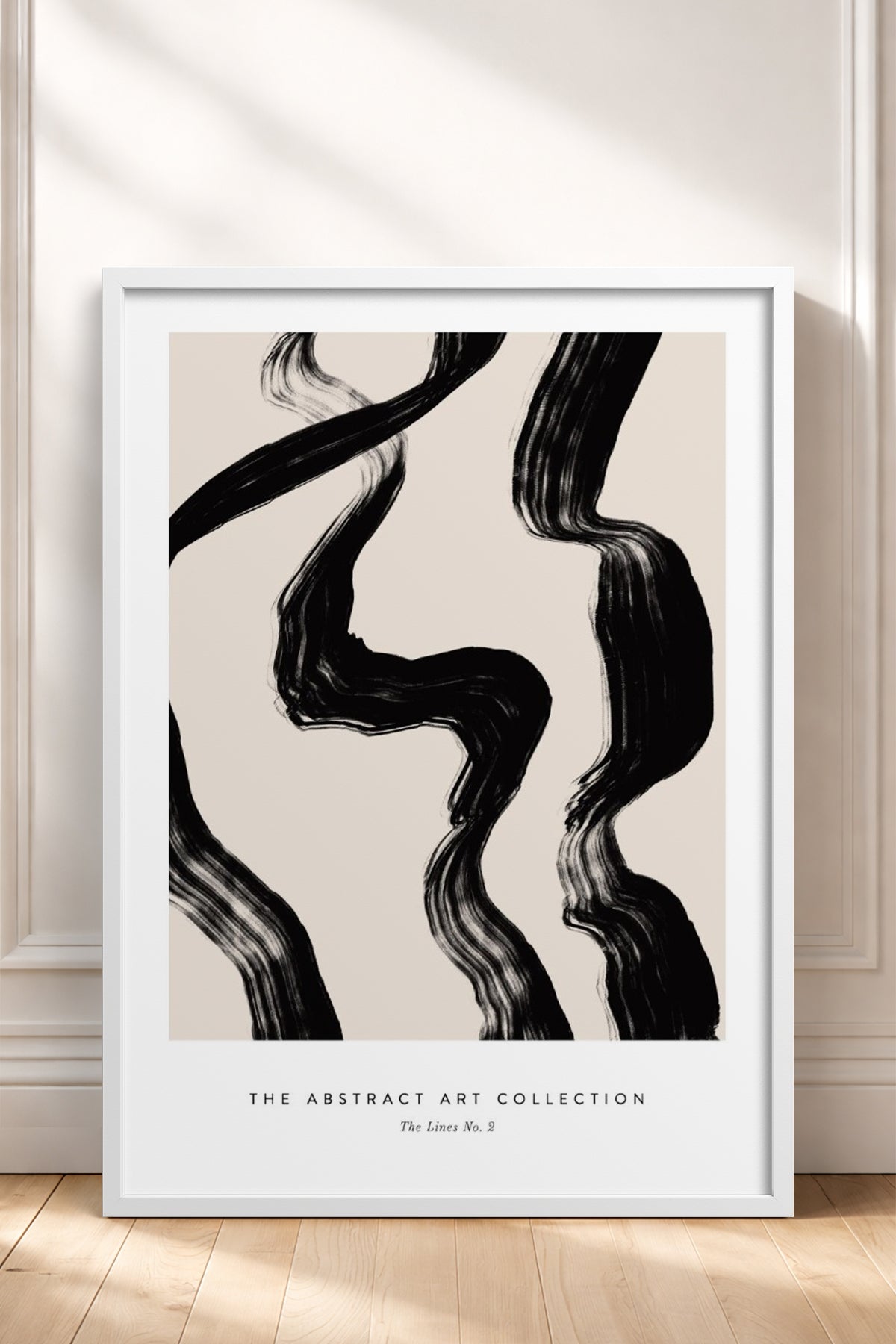 HOMEPACK Ahşap Çerçeveli Tablo Çerçeveli Poster Sanatsal Modern Duvar Dekoru BEK-8374