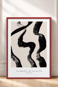 HOMEPACK Ahşap Çerçeveli Tablo Çerçeveli Poster Sanatsal Modern Duvar Dekoru BEK-8374