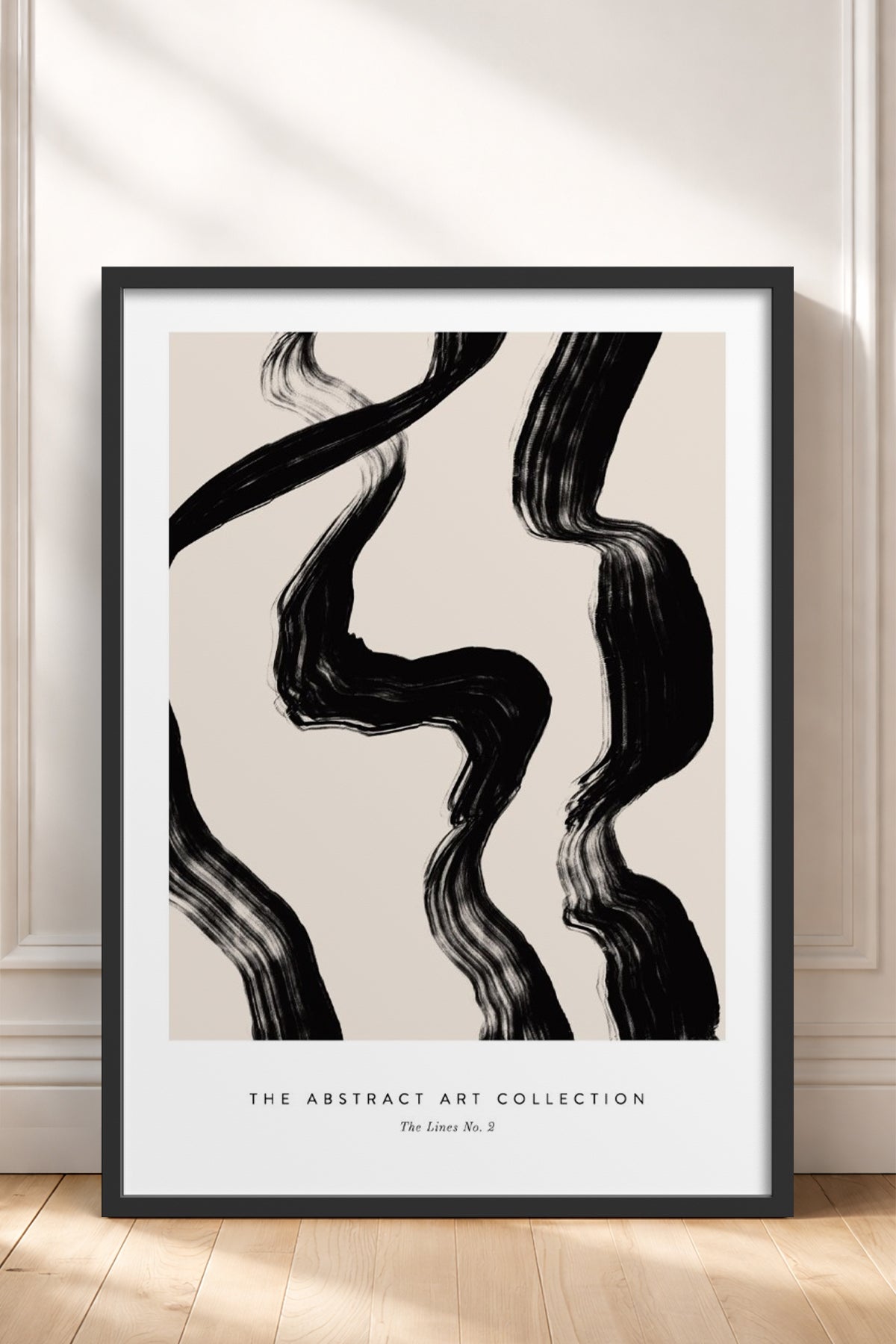 HOMEPACK Ahşap Çerçeveli Tablo Çerçeveli Poster Sanatsal Modern Duvar Dekoru BEK-8374