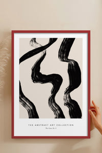 HOMEPACK Ahşap Çerçeveli Tablo Çerçeveli Poster Sanatsal Modern Duvar Dekoru BEK-8374