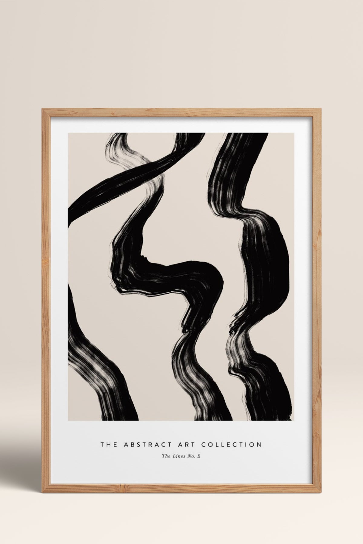 HOMEPACK Ahşap Çerçeveli Tablo Çerçeveli Poster Sanatsal Modern Duvar Dekoru BEK-8374