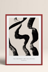 HOMEPACK Ahşap Çerçeveli Tablo Çerçeveli Poster Sanatsal Modern Duvar Dekoru BEK-8374