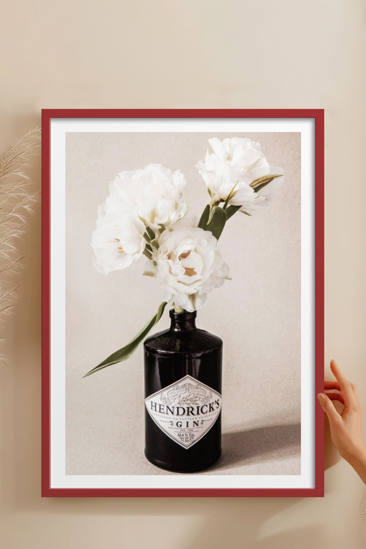 HOMEPACK Ahşap Çerçeveli Tablo Çerçeveli Poster Sanatsal Modern Duvar Dekoru BEK-8375