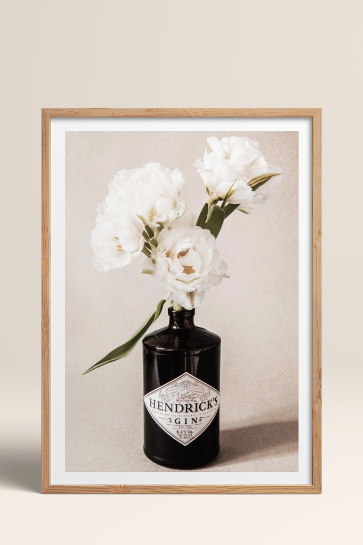 HOMEPACK Ahşap Çerçeveli Tablo Çerçeveli Poster Sanatsal Modern Duvar Dekoru BEK-8375