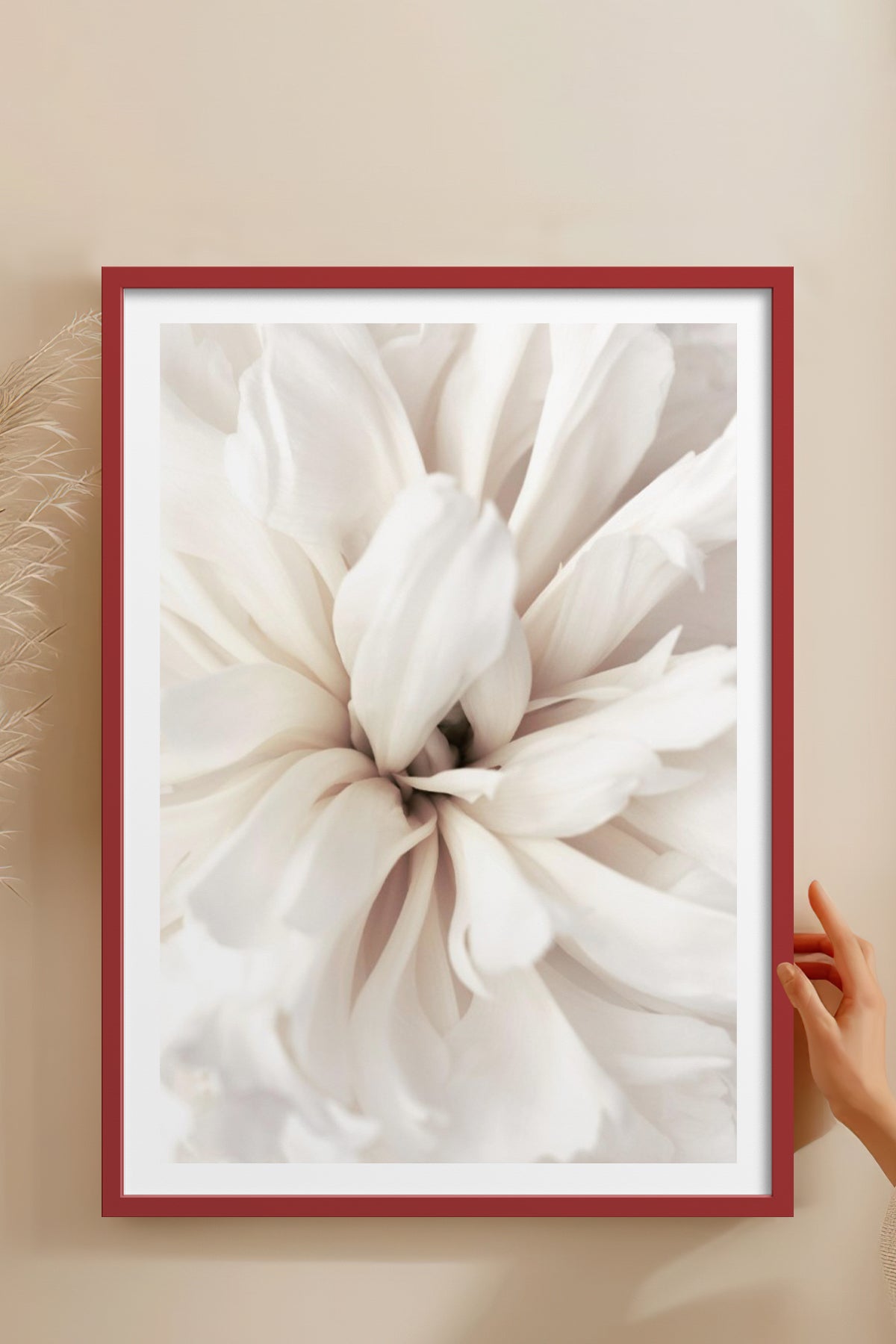 HOMEPACK Ahşap Çerçeveli Tablo Çerçeveli Poster Sanatsal Modern Duvar Dekoru BEK-8376